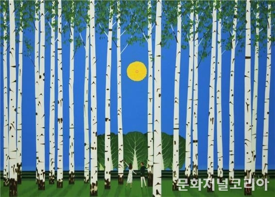 이수동, 청춘예찬, 실크스크린