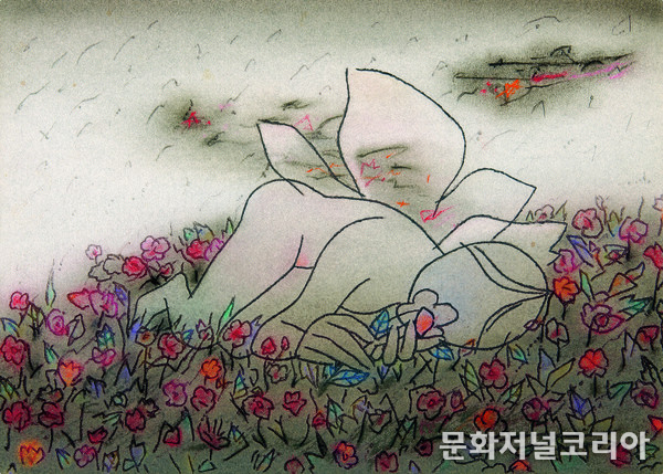 전후연.그대와함께.2012-9.37.4x52cm.옵셋리토프린팅