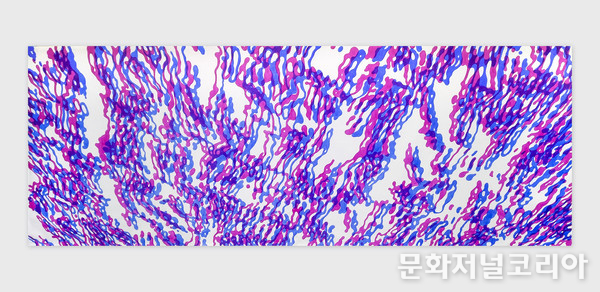 ⓒ Sun Choi_멀미 Sickness_204 x 560 cm, acrylic on canvas, 2019
