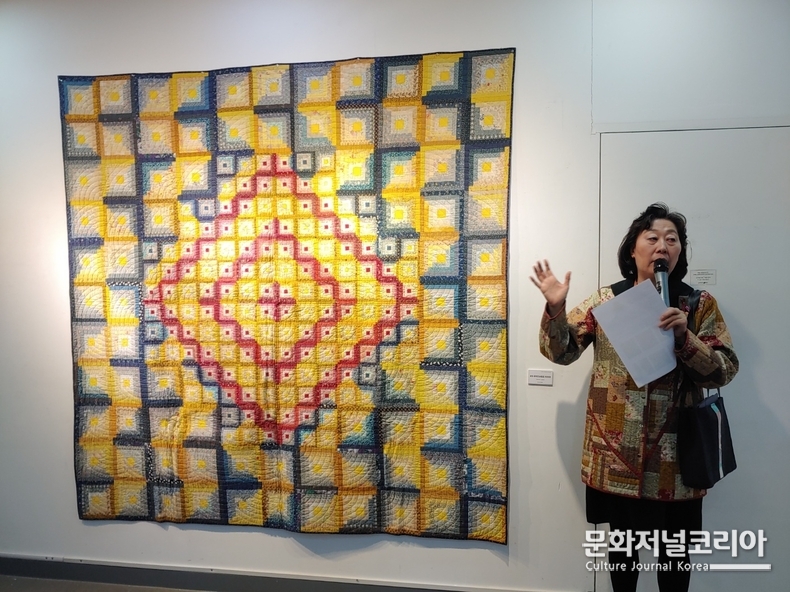 퀼트작가 '김은주' 작가 작품설명회