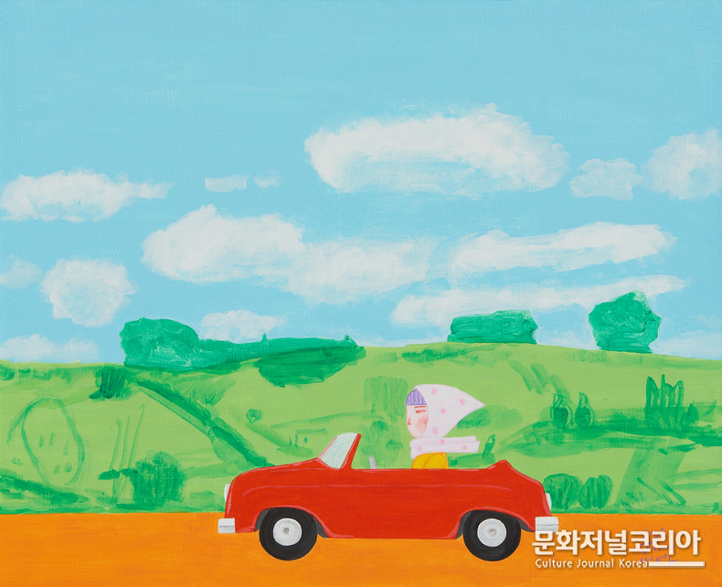 신철-기억풀이_님께2-60.6×72.7cm(20F) 2023