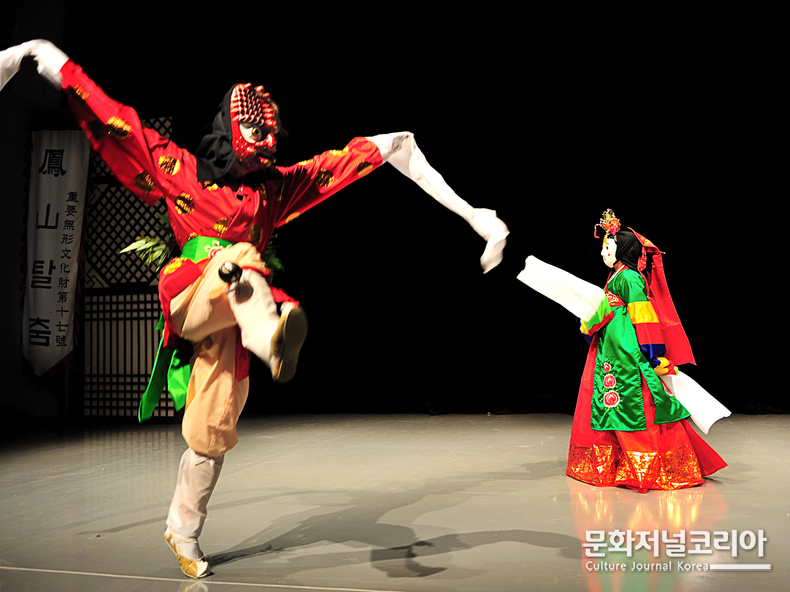 제4과장 노장춤(취발이와 소무)