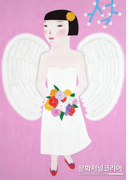 신 철 님께 가오리다 2 캔버스에 유화 2013 162.0×112.0cm