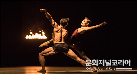 해외 진출 10년 만에 금의환향, 고국 무대에서 자신의 춤을 선보이는 스위스 Zürich Ballet 임수정(오른쪽)