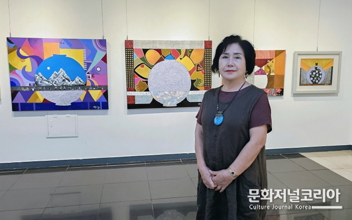 서양화가 문서영(한국미술국제교류회 여성 회장)