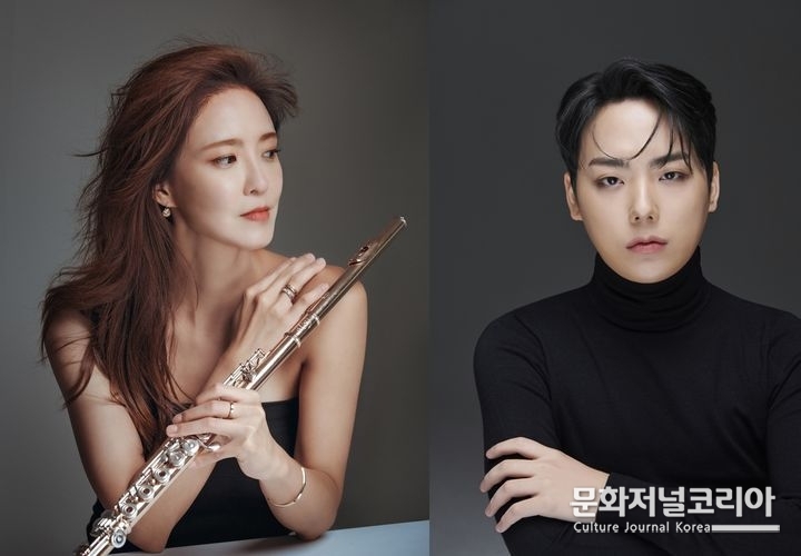 플루티스트 '재스민 최'와 피아니스트 '신창용' (사진=마스트미디어 제공)