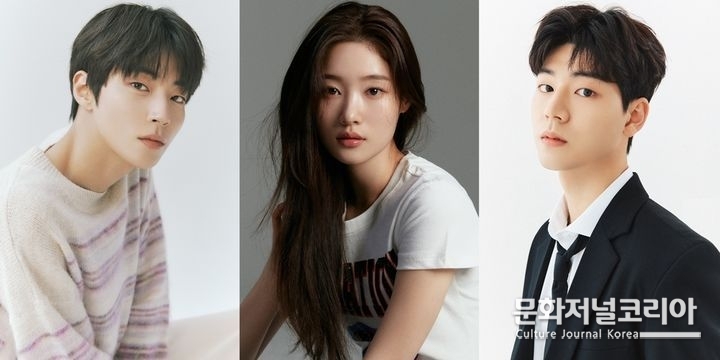 배우 황인엽, 정채연, 배현성.