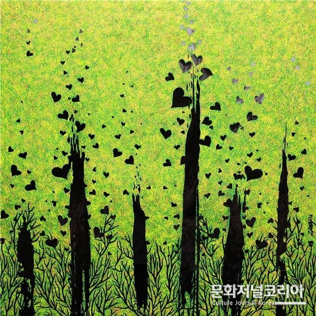 ▲고완석, LOOK23-303, Stainless steel, 114×114cm, 2023