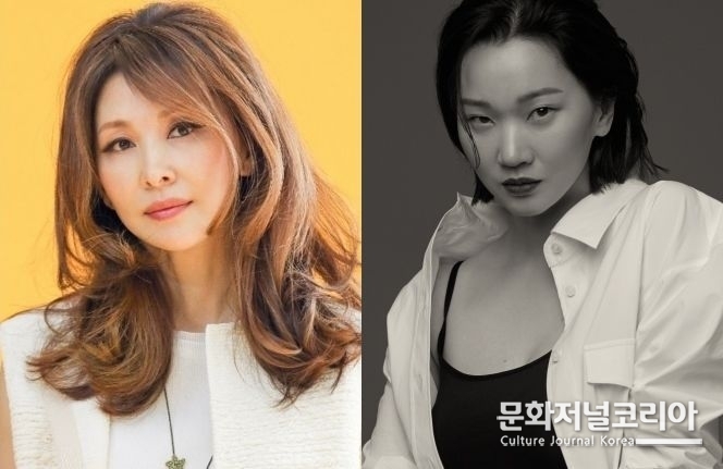 이미숙(왼쪽), 장윤주