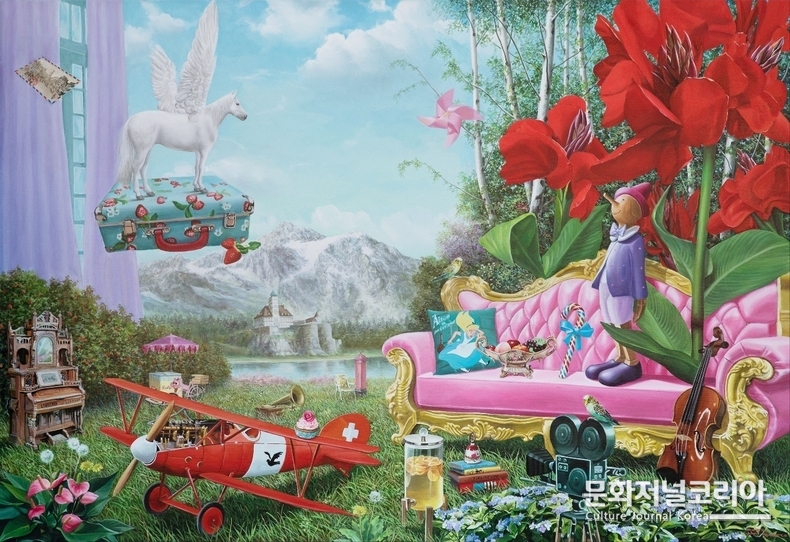 황제성, Nomad-Idea,90.9×72.7cm,캔버스에 유채,2023