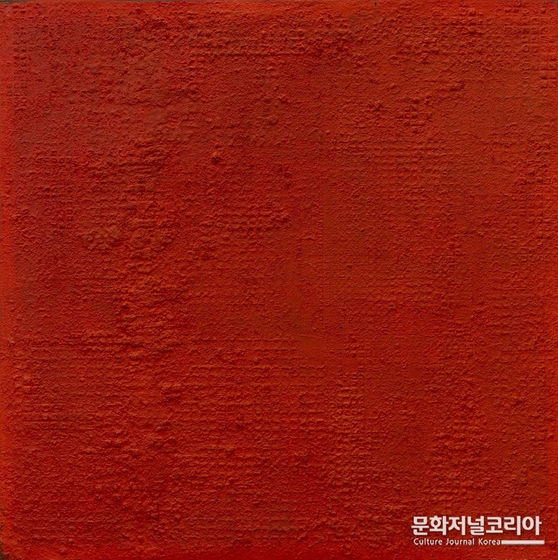 권의철, Traces of time-24, Mixed media on canvas, 91.0 x 91.0cm, 2024