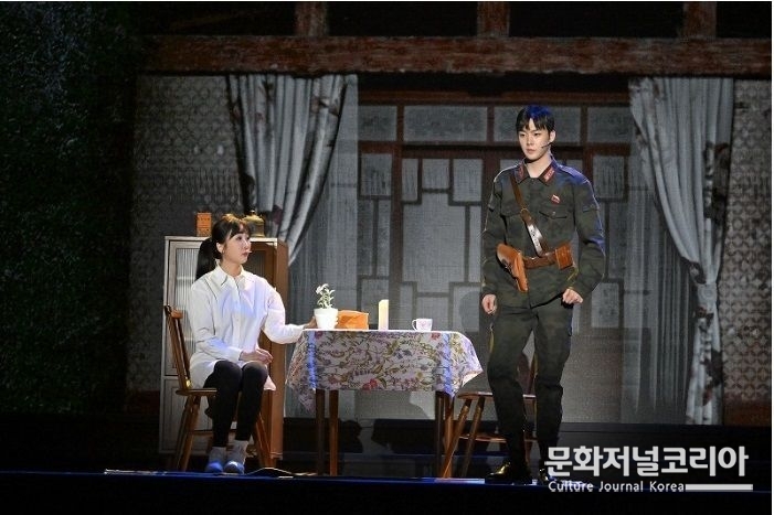 뮤지컬 '사랑의 불시착' 일본 도쿄 공연. (사진=에이투지엔터테인먼트·아스틴카멜 제공)