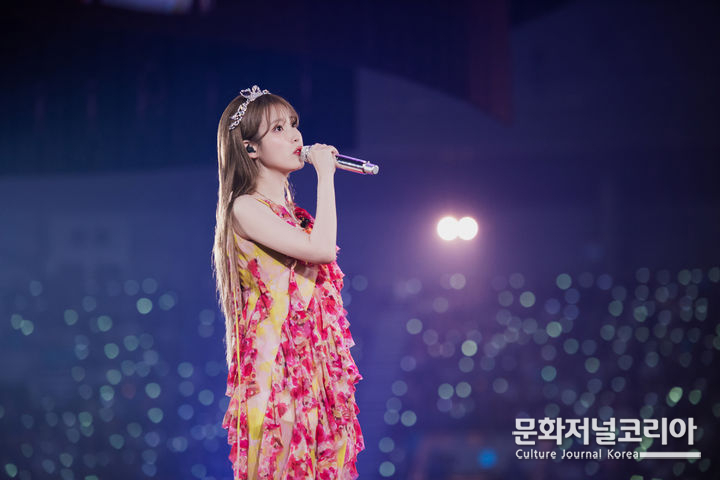 아이유, 월드투어 첫 공연 '2024 아이유 허 월드 투어 콘서트 인 서울'. (사진 = 이담 엔터테인먼트 제공)