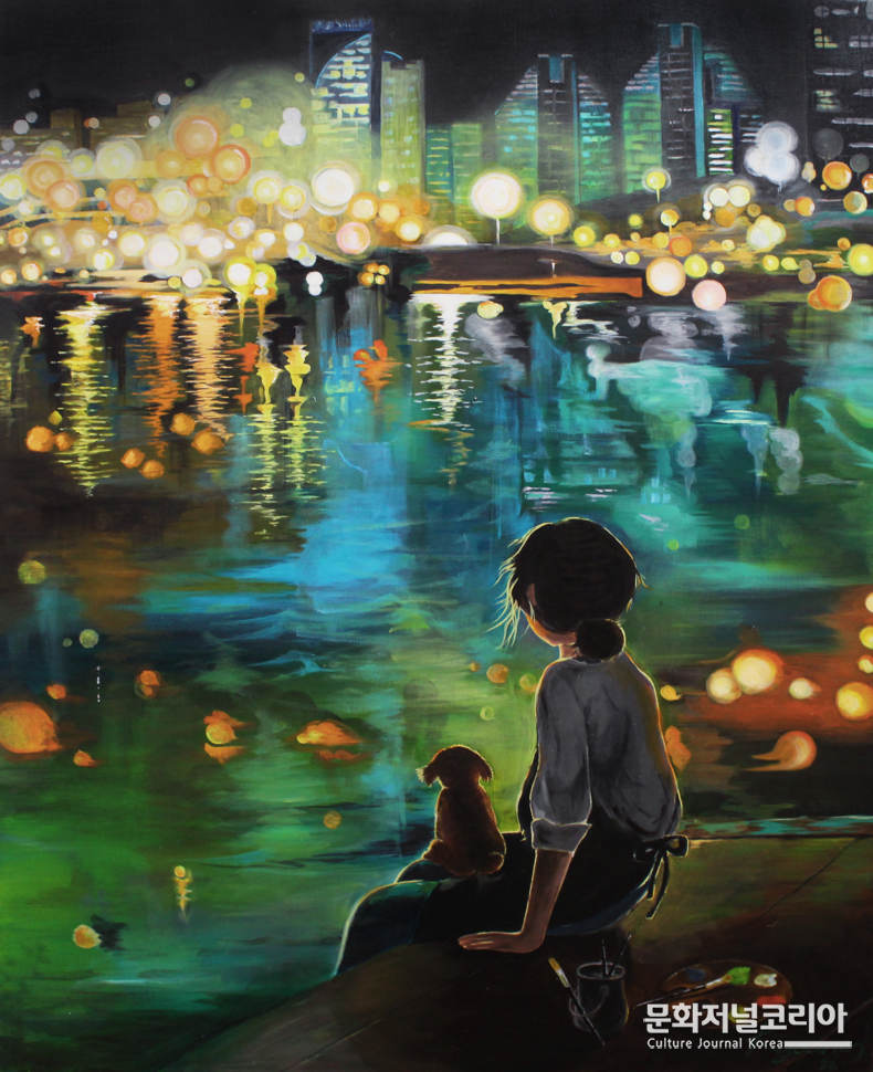 이경숙 치유 100.0x80.3, Oil on canvas, 2024