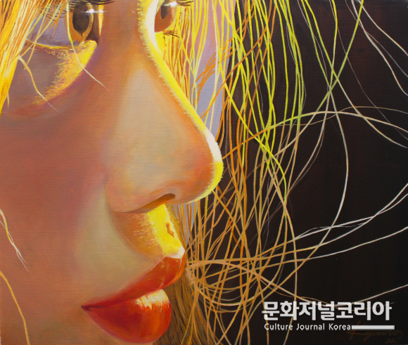 이경숙 빛 53.0x45.0, Oil on canvas, 2024