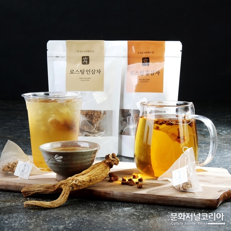 로스팅 홍삼차, 로스팅 인삼차