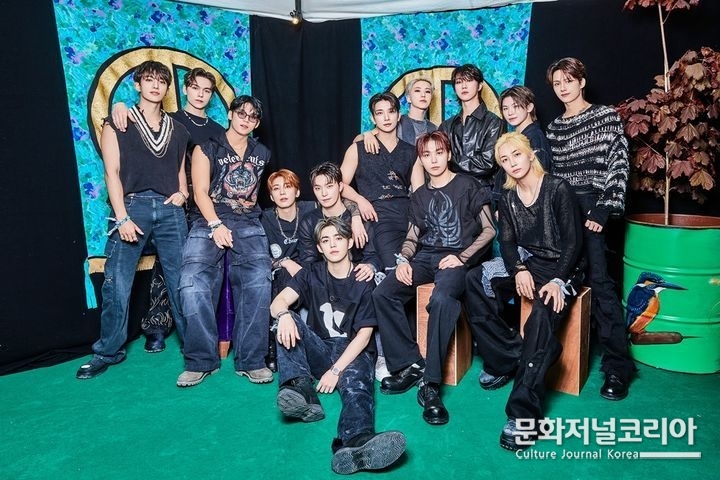 세븐틴 글래스턴베리 무대. (사진 = Tom Jackson 제공)