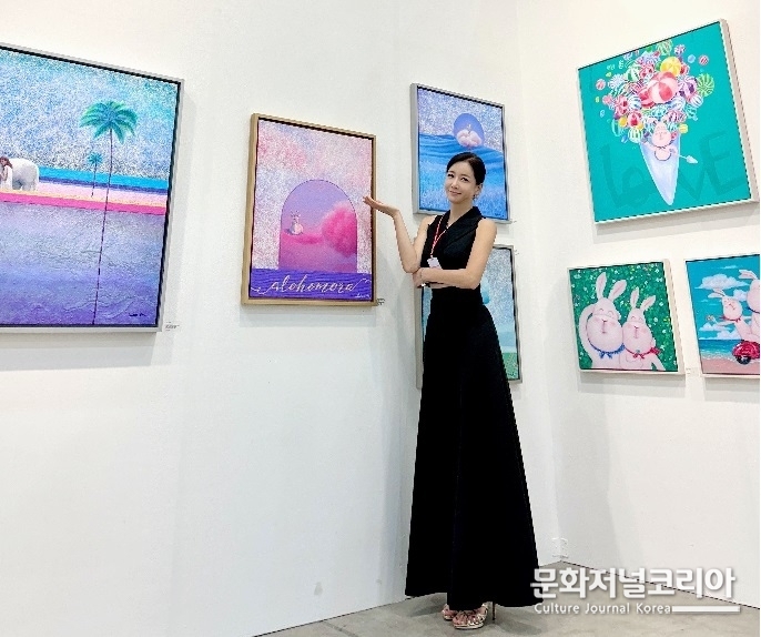 리원작가 'K-아트페어 대전' 도슨트작품 선정