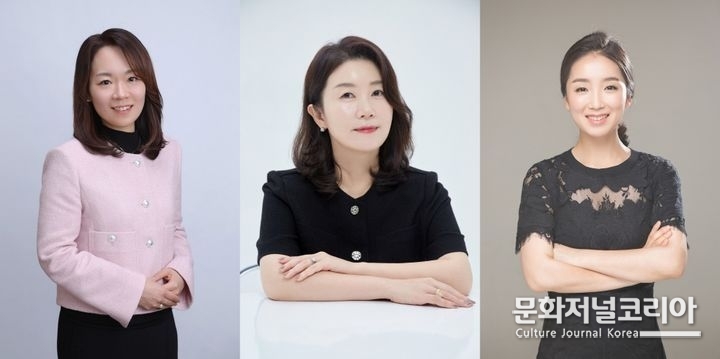 뮤지컬 '내 친구는 워렌버핏'이 경제 특별 강의를 진행한다. 사진은 강사로 나서는 김선, 윤지선, 조희정. (사진=유유상생 제공)