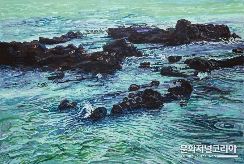 김용주作 예감 캔버스에 아크릴_130.3x193.9cm_2025