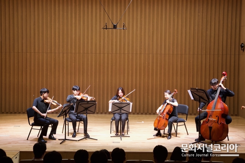 '뷰티플마인드와 함께하는 Severance Orchestra Ensemble Concert' 앙상블 무대 모습