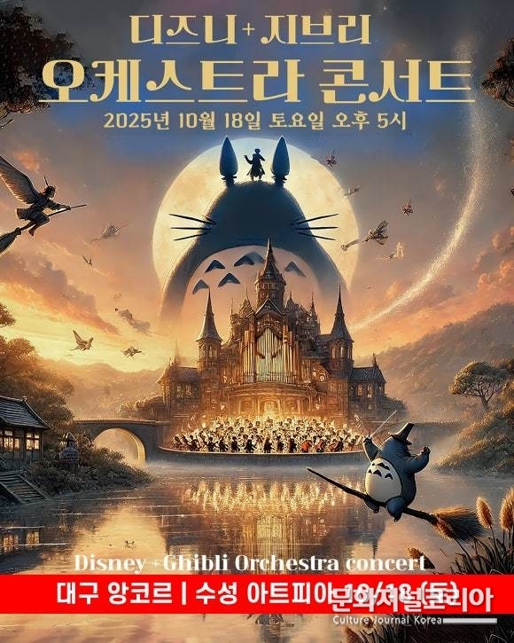 디즈니+ 지브리 오케스트라 콘서트 - 대구 앙코르 포스터