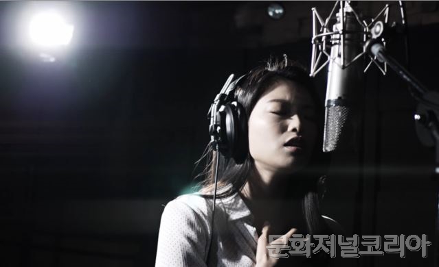 ▲ 뮤지컬 <스웨그에이지: 외쳐, 조선!> 뮤직비디오 녹음현장사진_김수하