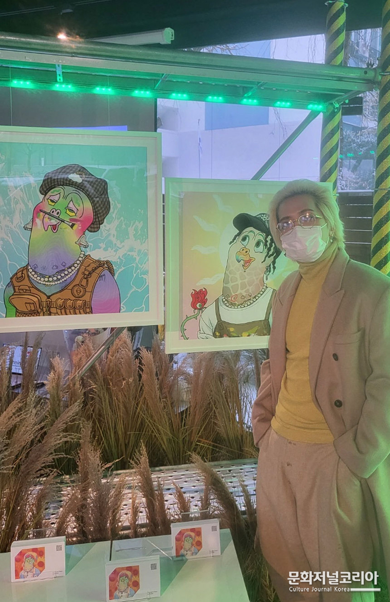 송민호 ‘치피’로 디지털 아트 진출… 1월 27일 디해방에서 프라이빗 밋업 진행
