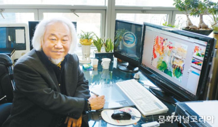 오진국 화백