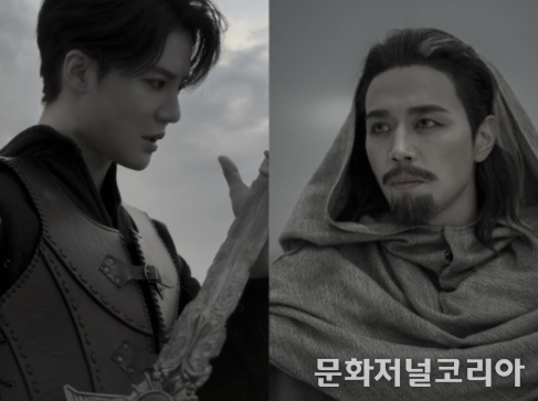 배우 김준수-손준호, 뮤지컬 '엑스칼리버'
