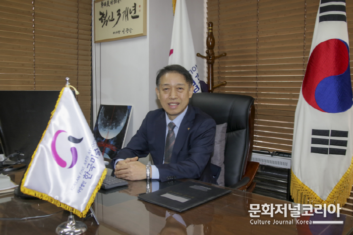  한국미술협회 이광수 이사장 (사진제공 = IO ENT)