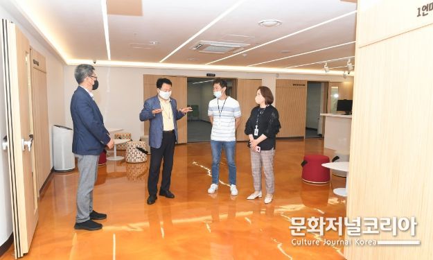 구리시 음악창작소 조성 현장 점검